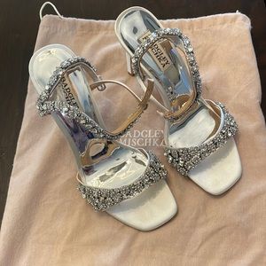 Badgley Mischka Sparkle Heels - Size 7
